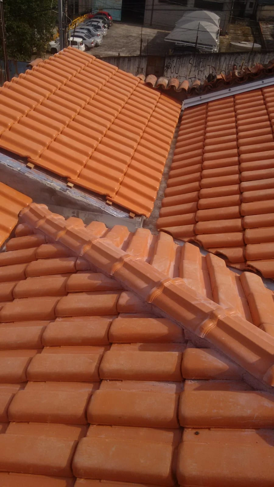 Conserto telhado com vazamento na Zona Sul