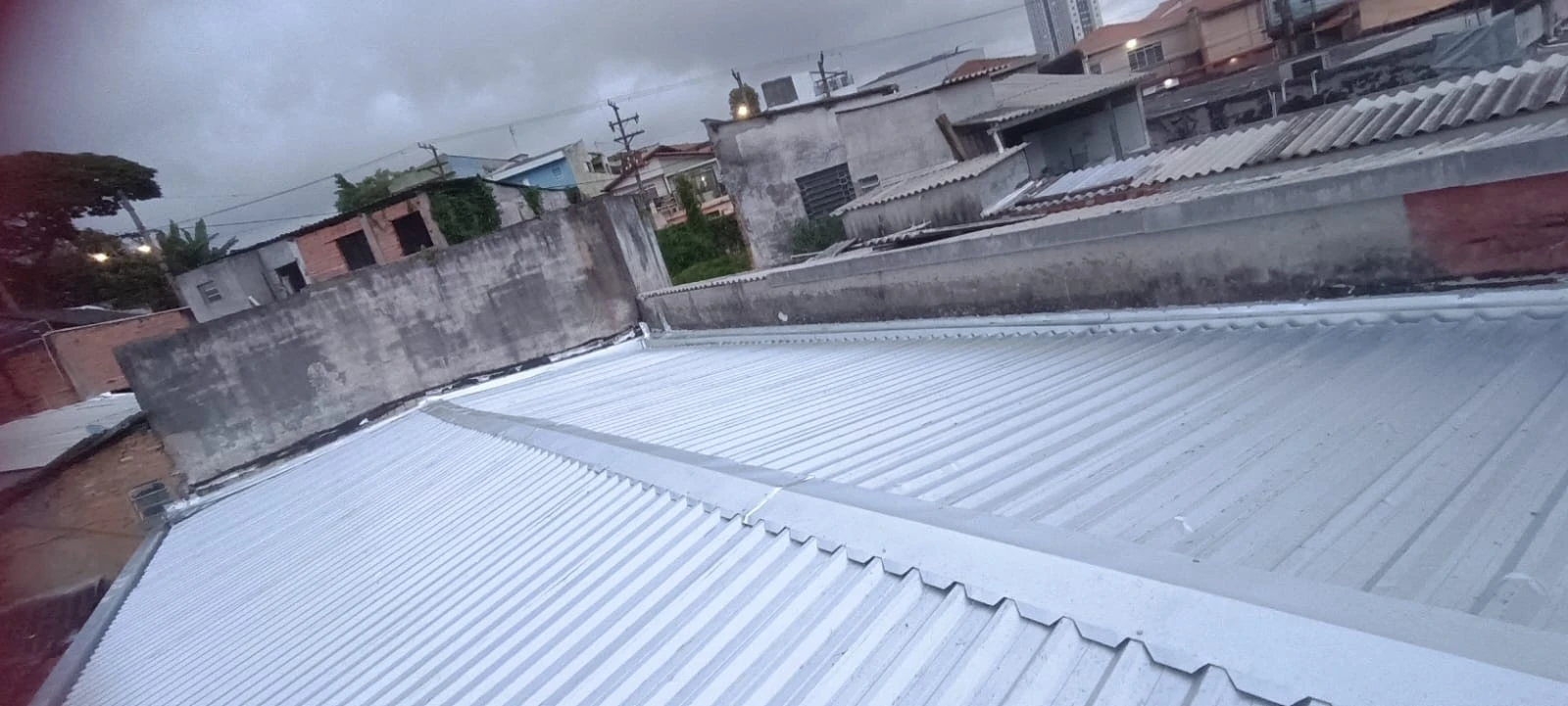 Execução de telhado residencial